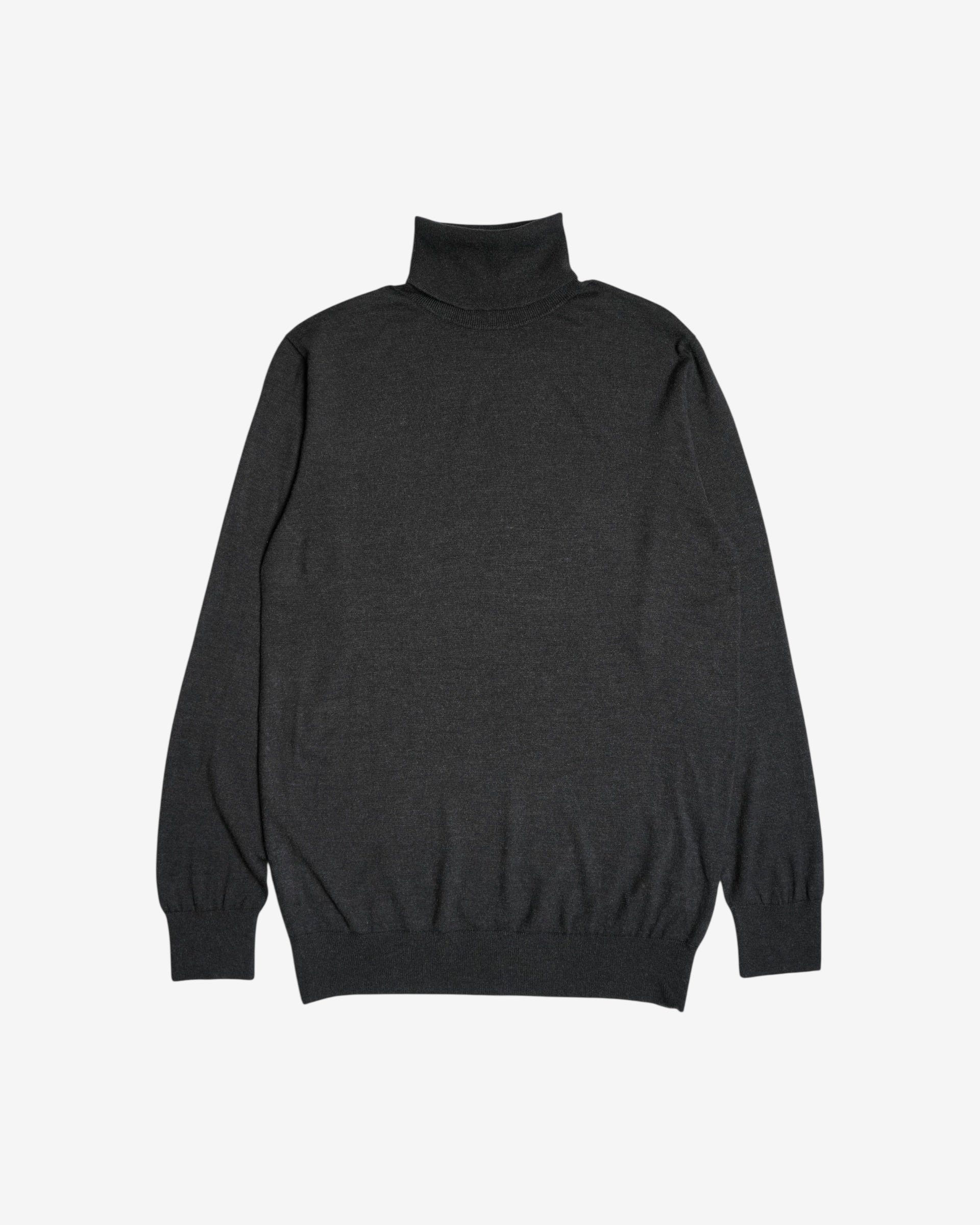 TURTLE NECK KNIT IN WOOL