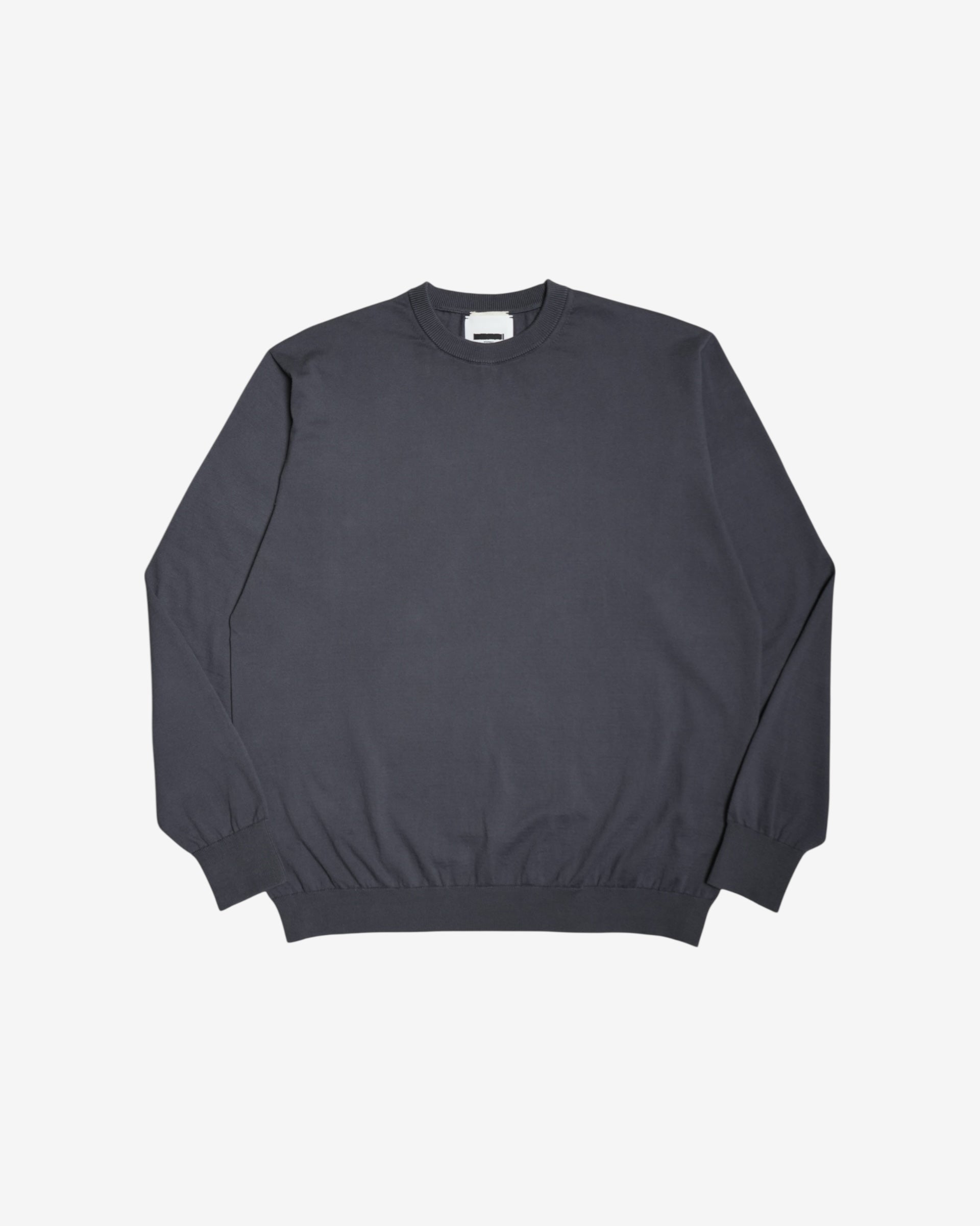 CREWNECK PULLOVER IN ORGANIC COTTON