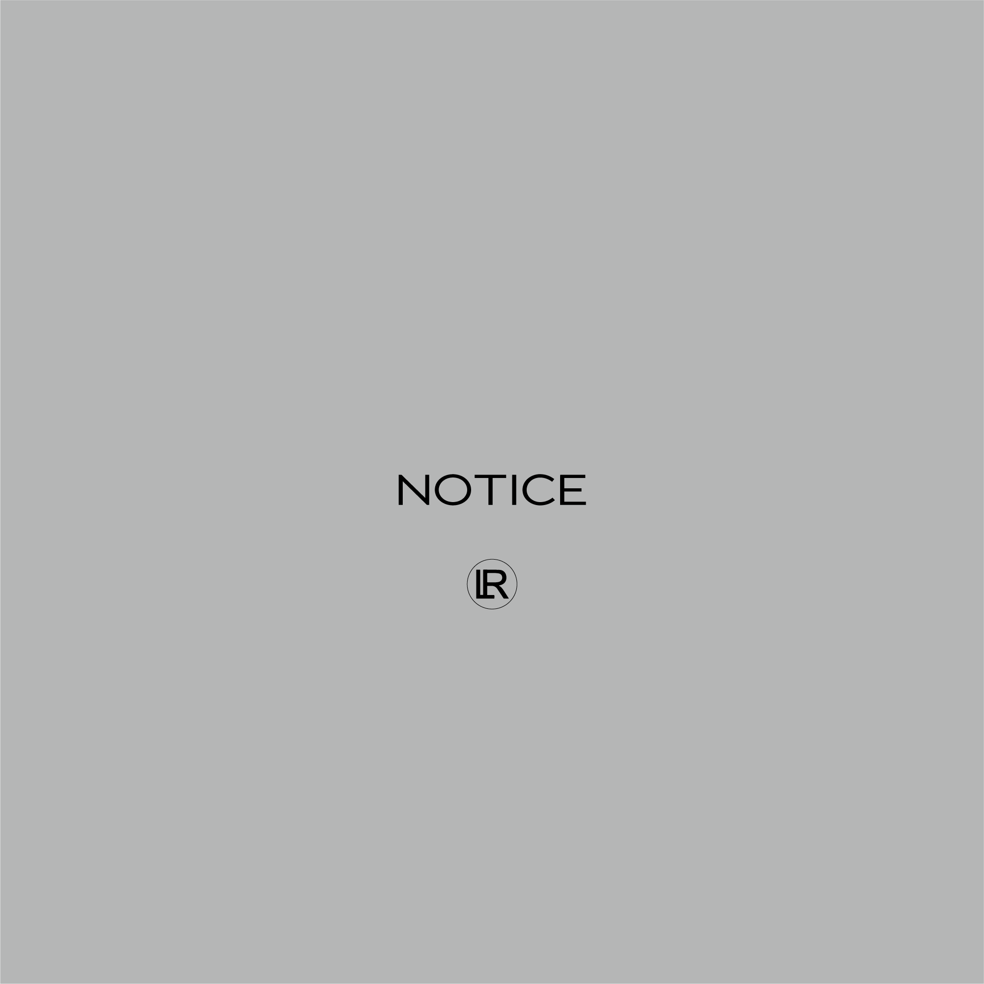 Notice