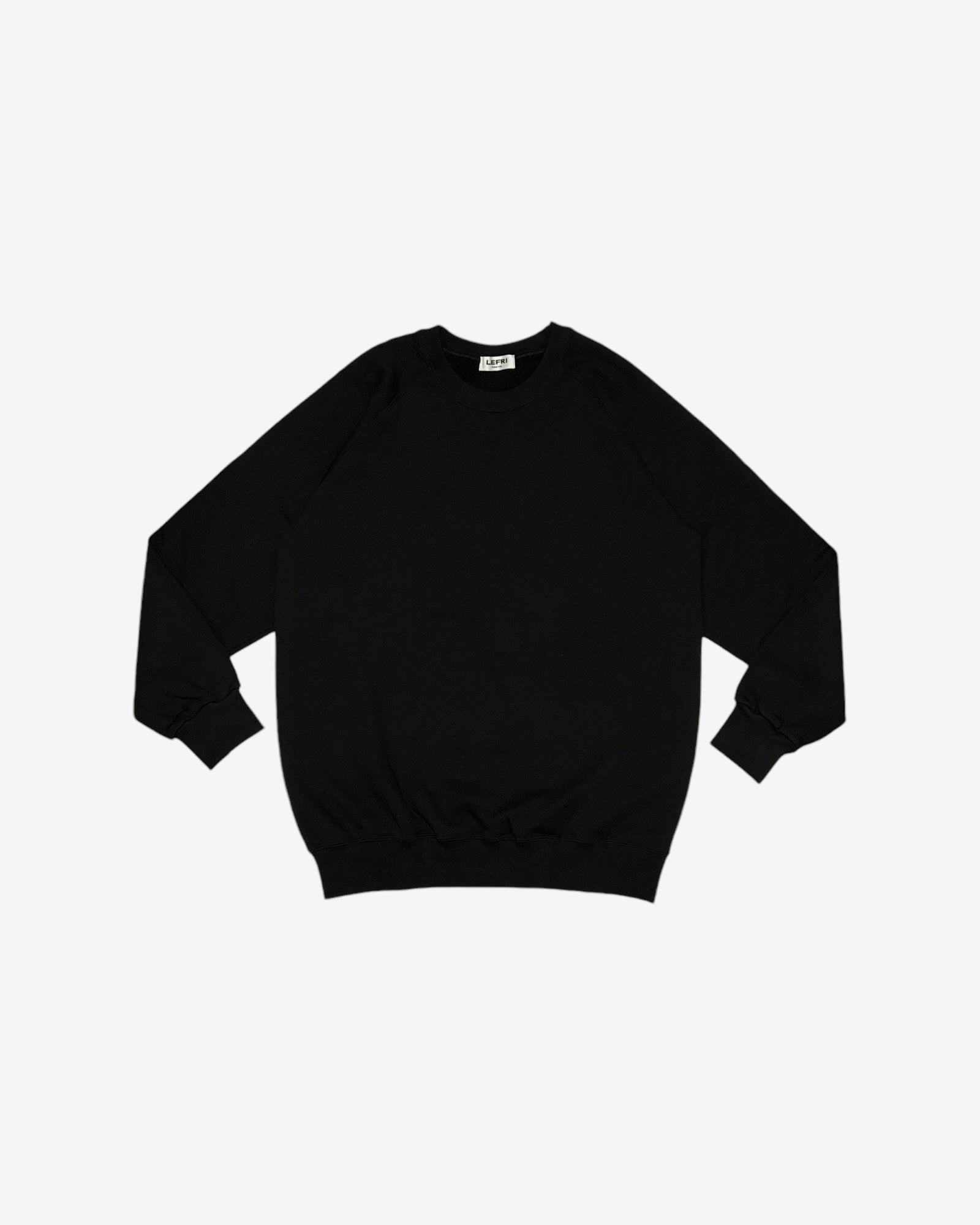 RAGLAN LOOPWHEELED SWEATSHIRT