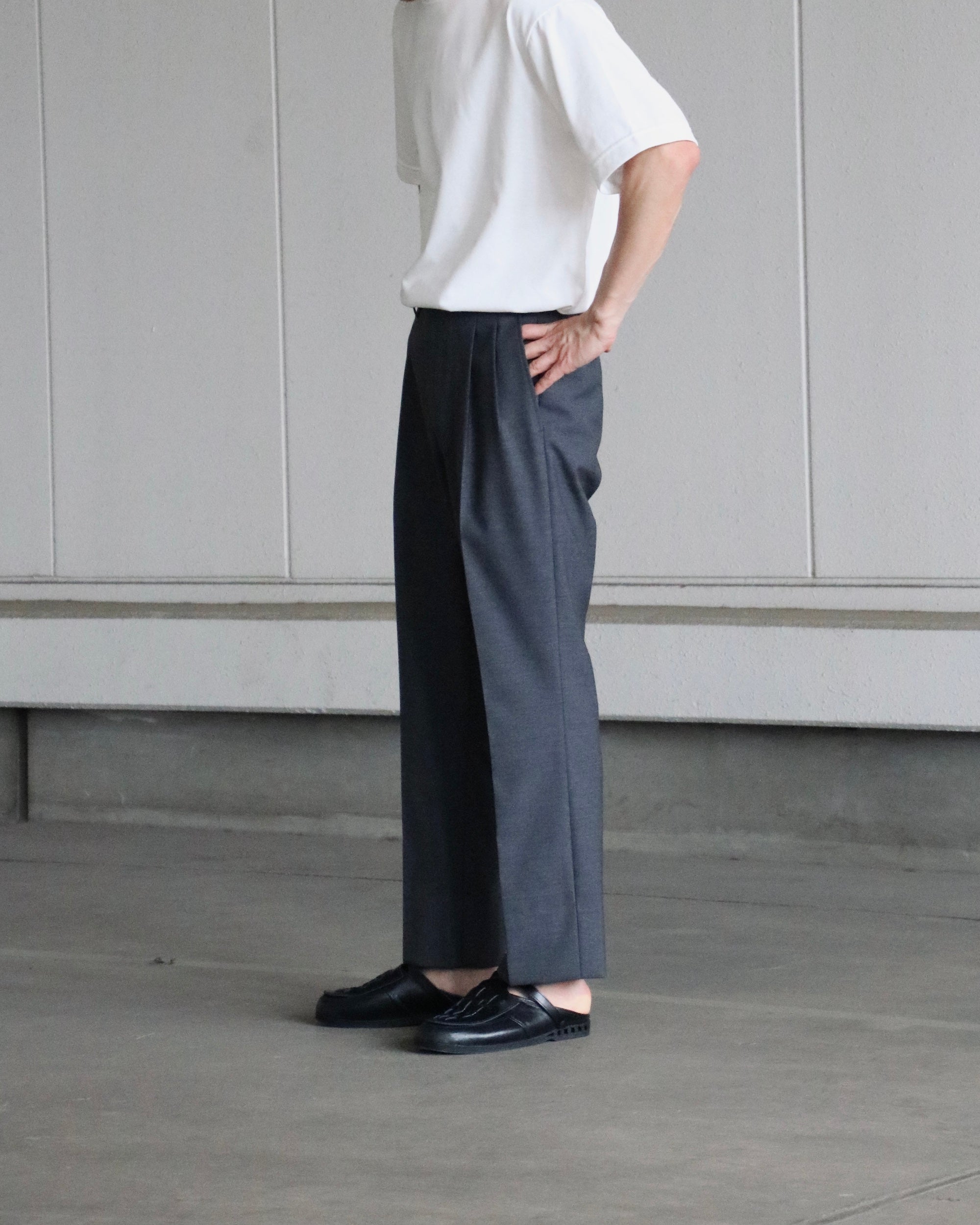 PLEATED COMBAT TROUSER