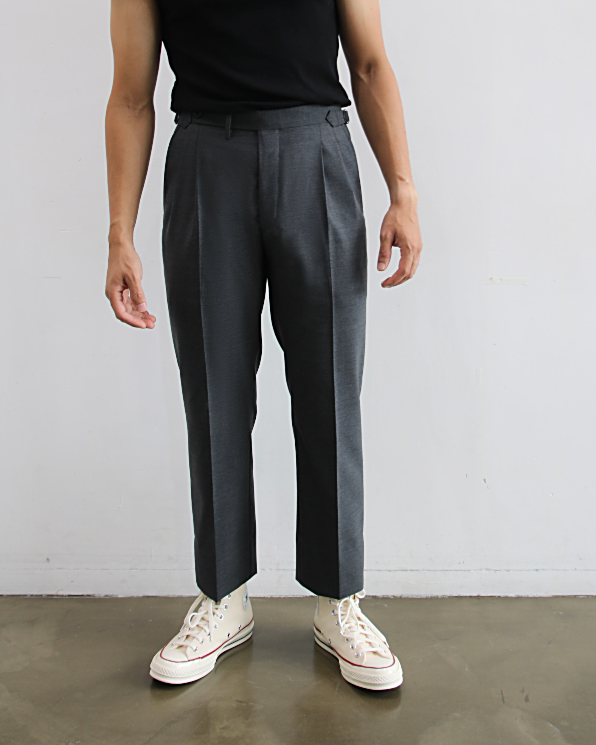 PLEATED COMBAT TROUSER