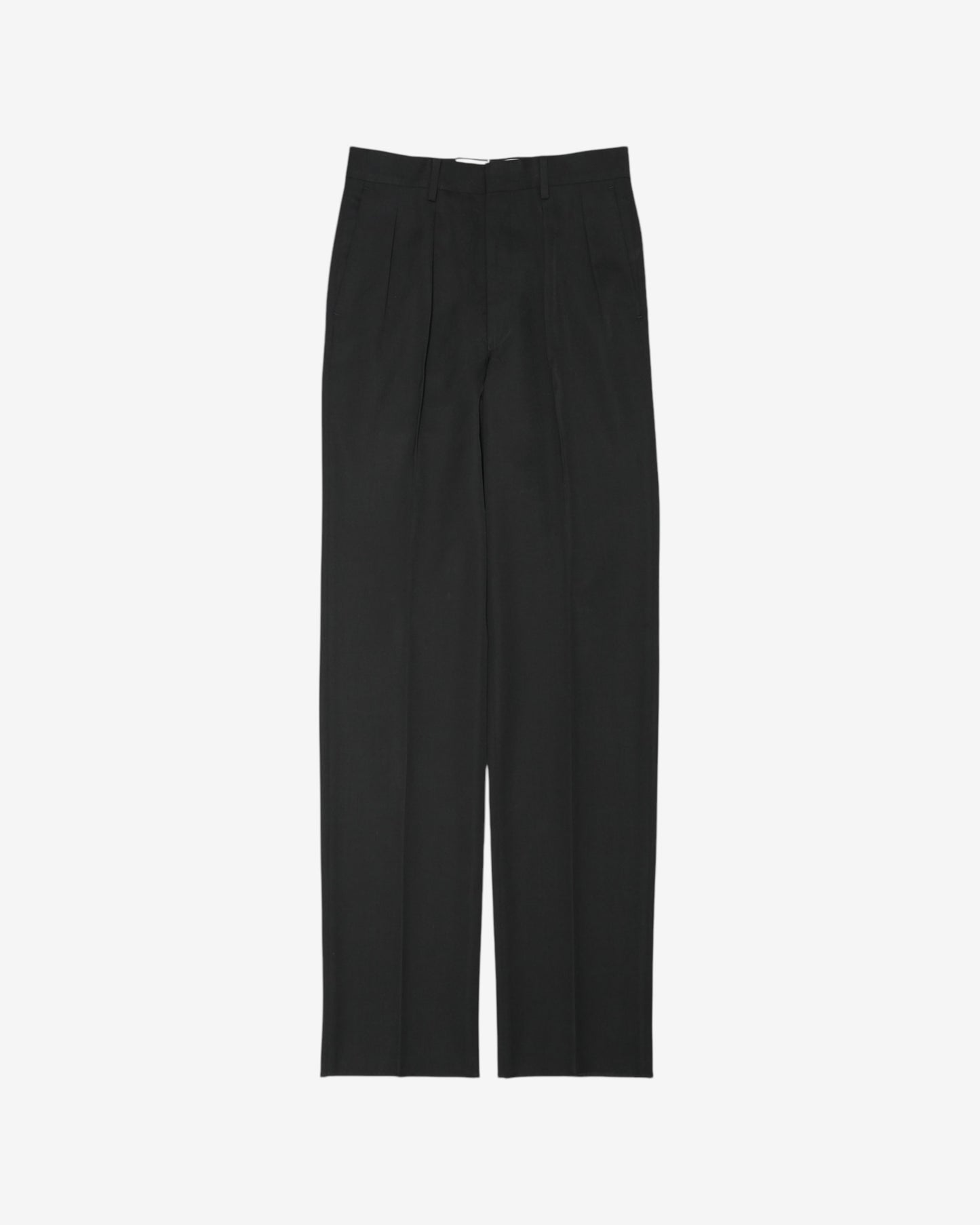 LAX TROUSER IN WOOL BLEND GABARDINE