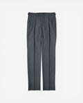 PLEATED SA TROUSER IN COMBAT WOOL