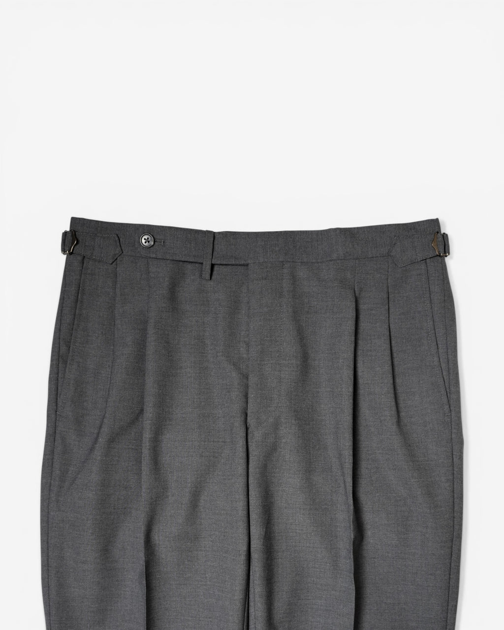 PLEATED SA TROUSER IN COMBAT WOOL