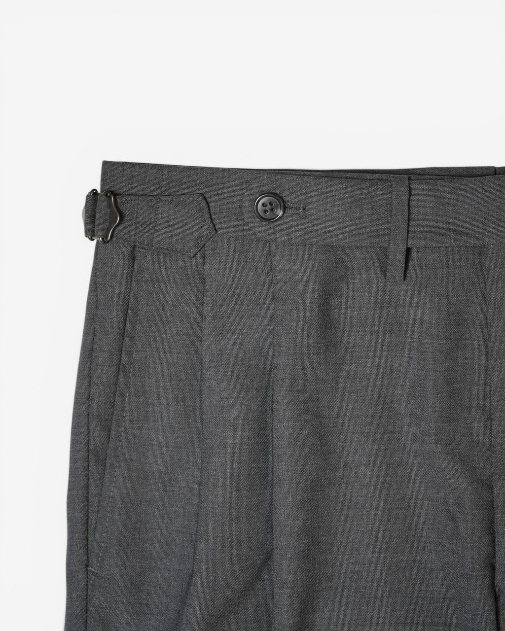 PLEATED SA TROUSER IN COMBAT WOOL