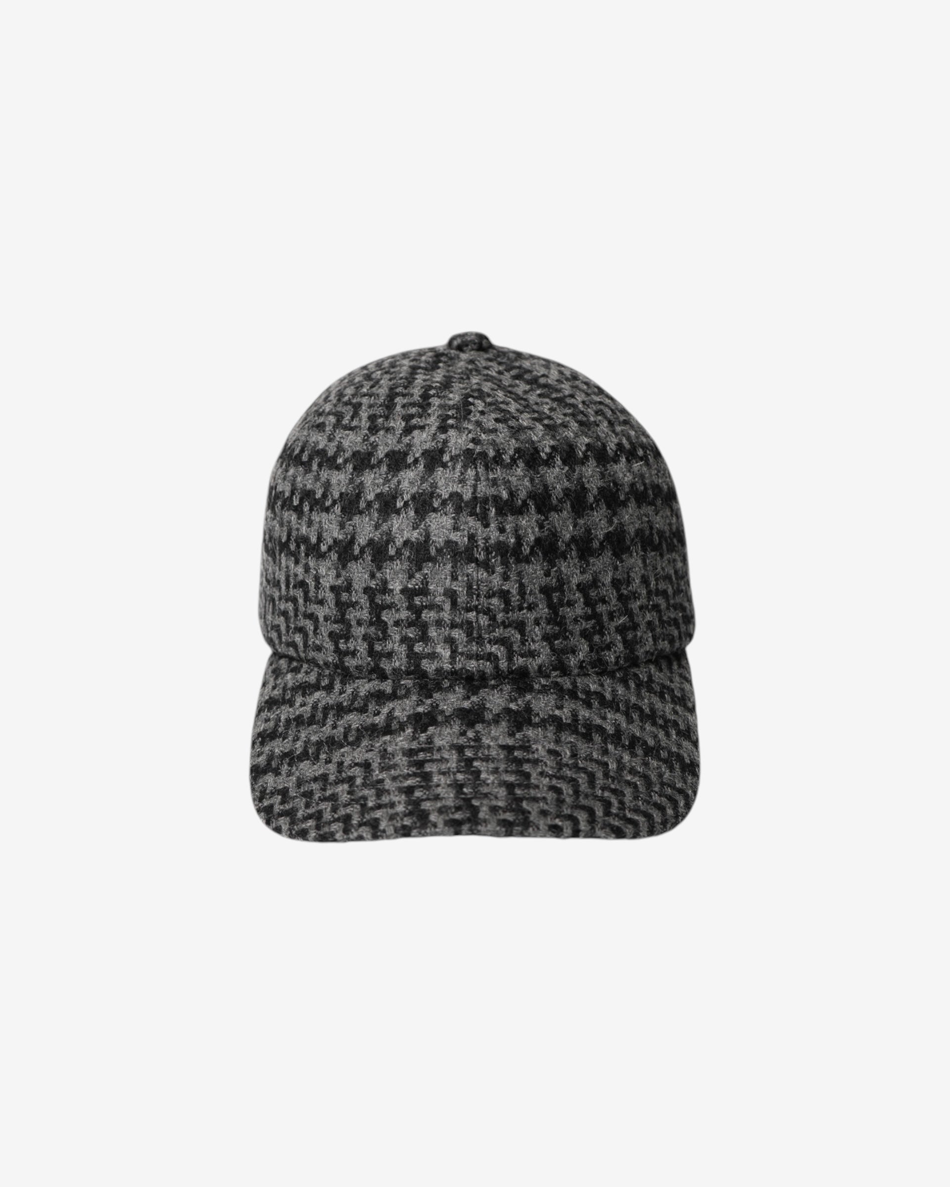 BALL CAP IN WOOL TWEED