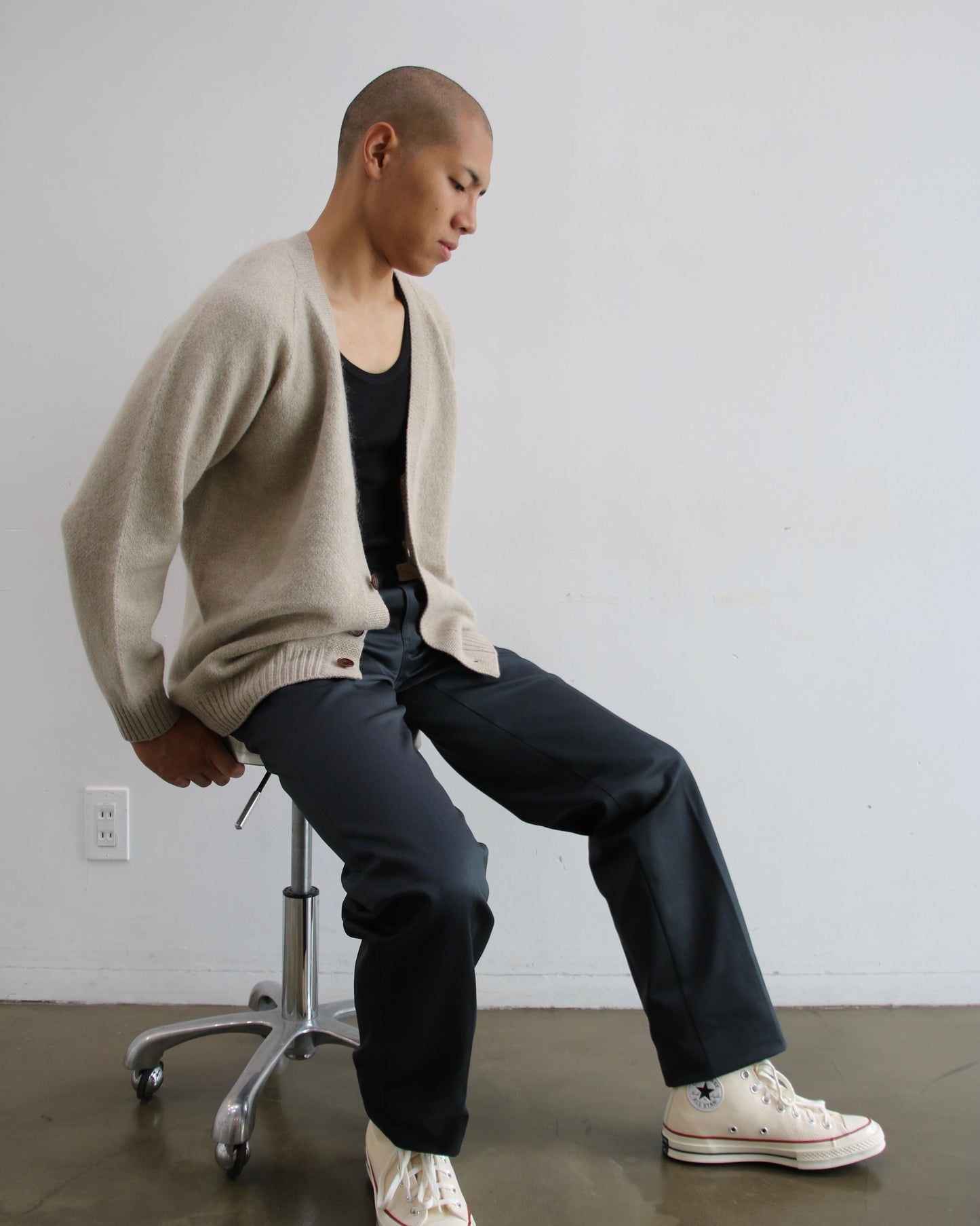 ANKER CARDIGAN IN MOHAIR